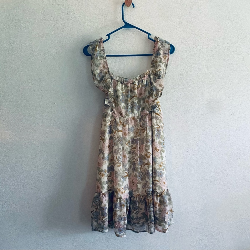 Blu Pepper Floral Dress
